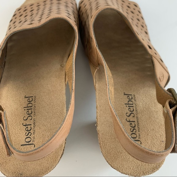 Josef Seibel Rose Mid Heel Sandal Block Heel EU40 - Picture 6 of 10
